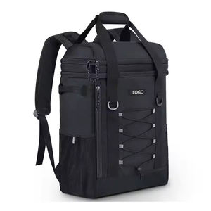 BSCI-Fabrik individuelles Logo schwerlast wiederverwendbarer isolierter Beutel auslaufsicher weich groß Picknick Eis kühler Rucksack - Product Image 6