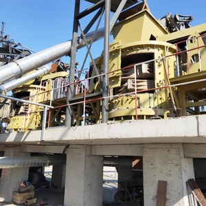 Concasseur à axe vertical à impact composé pour la fabrication de sable et de gravier à partir de pierre pour le ciment - Capacité maximale de 100 t/h - Product Image 4