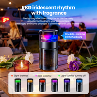 Diffuseur de voiture sans eau, nébuliseur portable, machine à parfum d'aromathérapie à air froid pour véhicule et bureau