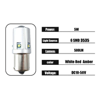 Ampoule LED en gros S25 1156 1157 P21w Ba15s Ba15d Py21w Canbus puissant étanche Clignotant Feux de stationnement Feux de recul pour voiture