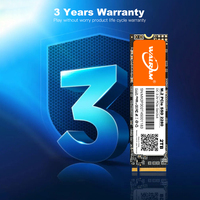 SSD Internal NVMe PCIe M.2 2280 128GB-2TB PCIe3.0 dengan Kecepatan Baca 1000-2300MB/s & Kecepatan Tulis 800-2000MB/s Cangkang Paduan Aluminium