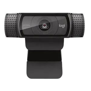 Logitech C920 HD 1080P Pro เว็บแคมไวด์สกรีนบันทึกวิดีโอการโทร15MP กล้อง