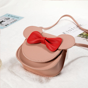 Sac pour enfants enfants Promotion cadeau <span class=keywords><strong>portefeuille</strong></span> personnalisé 3D dessin animé mignon <span class=keywords><strong>Mickey</strong></span> tête croix corps porte-monnaie - Product Image 3