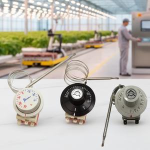 Contrôleur thermique capillaire ACCUTHERM, courant nominal 32A, pour four industriel - Product Image 1