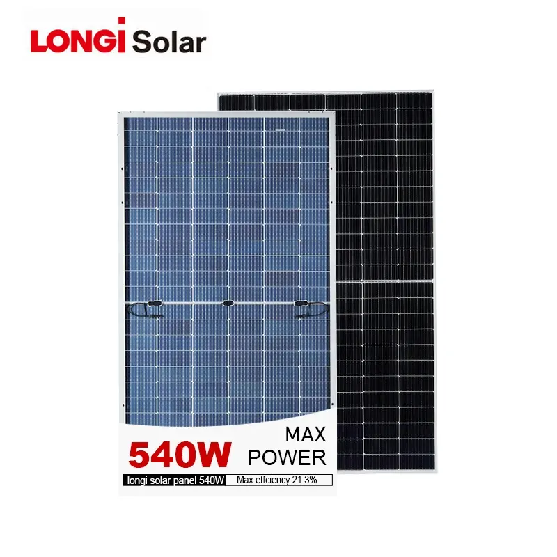 Longi-módulos solares monocristalinos, paneles solares fotovoltaicos de 182mm, LR5-72HPH, 535W, 540W, 545W y 550W