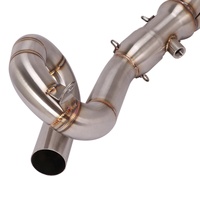 Système d'échappement complet pour moto en gros, tuyau d'échappement pour Yamaha MT-09 FZ-09 Tracer 900 XSR900, kit de montage bas sous le moteur