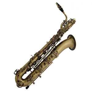 Saxofone musical, instrumento musical de saxofone