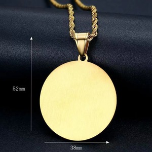 Hip Hop priant bouddha main religieux étanche Anti-ternissement en acier inoxydable bijoux pendentif collier pour hommes femmes en gros - Product Image 3