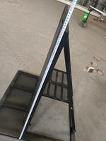 Barrière de sécurité mobile en métal robuste pour scène, en acier de 2,5 mm d'épaisseur, pour le contrôle des foules et la sécurité des concerts