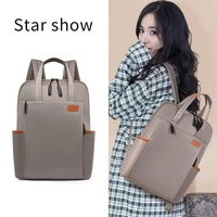 Sac à dos décontracté en nylon, style européen et américain, populaire, personnalisé, pour ordinateur portable, sac polyvalent