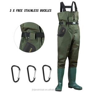 Salopette imperméable <span class=keywords><strong>de</strong></span> pêcheur en PVC épais personnalisé durable et résistant pantalon <span class=keywords><strong>de</strong></span> pêche bavoirs <span class=keywords><strong>de</strong></span> <span class=keywords><strong>pluie</strong></span> équipement <span class=keywords><strong>de</strong></span> mauvais temps - Product Image 5