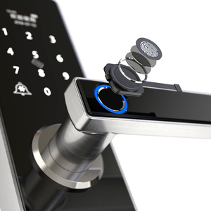 2020 nuevo modelo de <span class=keywords><strong>SUS</strong></span> 304 panel de clase C cilindro con Ekey App huella digital inteligente y cerradura de la puerta digital - Product Image 4
