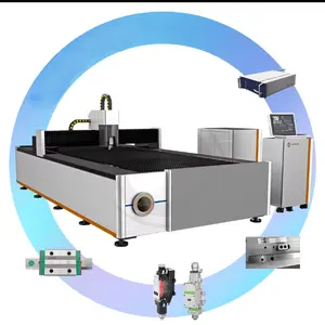 3015 1500w 2000w 3000w 4000w 6000w open type metal sheet cnc fiber laser cutting machine supplier good price