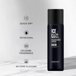 Personalizar mejor venta de fragancia de Perfume niebla para hombres desodorante OEM Spray de cuerpo - Product Image 1
