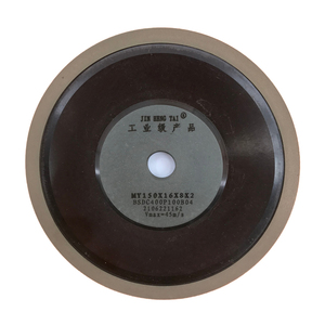 MY 150X16X8X2 <span class=keywords><strong>MYWHEELS</strong></span> JIN HENG TAI Schleifscheibe 16mm Dicke 2mm Härte Mittel Kunstharzbindung Einseitig - Product Image 2