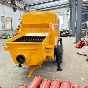 Pompa diesel stazionaria del cemento della macchina di pompaggio del calcestruzzo di capacità diversa 40 m3/h con il motore affidabile utilizzato per la costruzione