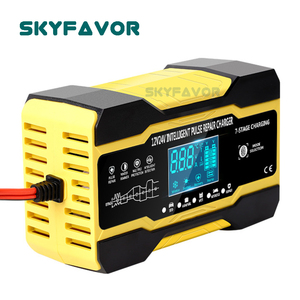 เครื่องชาร์จแบตเตอรี่รถบรรทุก รถจักรยานยนต์ รถยนต์ 12V 24V 10A อัตโนมัติ ชาร์จแบบสมาร์ทพัลส์ ซ่อมแซมแบตเตอรี่ เครื่องชาร์จแบตเตอรี่ GEL AGM LEAD ACID - Product Image 3