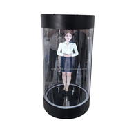 Affichage holographique Boîte transparente LCD holographique 3D humaine