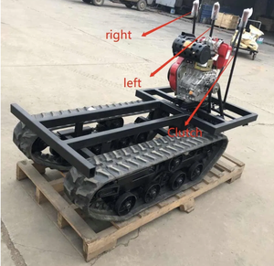 Nhà sản xuất cao su theo dõi hệ thống khung gầm cao su theo dõi khung gầm bánh xích khung gầm cao su theo dõi <span class=keywords><strong>Robot</strong></span> cao su theo dõi lắp ráp - Product Image 4