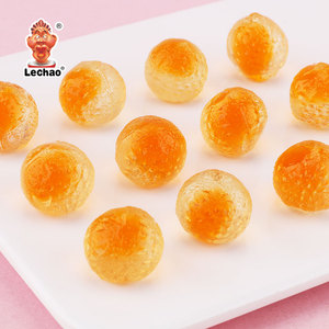 Caramelos Dulces de Diseño Personalizado con Certificado Halal, Caramelos de Goma con Forma de Bola con Relleno de Mermelada de Frutas - Product Image 1