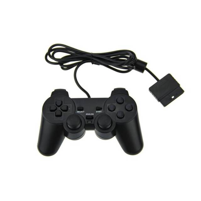 Dual Vibration Wired Gamepad Mando for PS2 Joystick Gamepad for PS2 Gaming Wired Controller