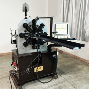 سلسلة سلكية ناقل منحني CNC 11 محور الشوكولاته نربنج الانحناء قطعة أحرق ثم موجة في سلسلة - Product Image 1