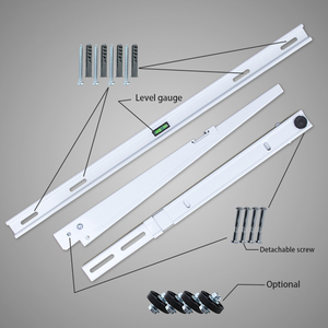 Soporte de aire acondicionado de fácil instalación, mini soporte dividido, soportes de aire acondicionado, montaje en pared, <span class=keywords><strong>Mural</strong></span>, soporte de CA con anclajes - Product Image 3