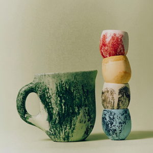 Eco-Friendly Modern Luxury Resin Tumbler Set Christmas Halloween Marble Aqua Swirl Wedding Gift Home Dishwasher Safe - Product Image 1