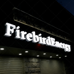 Panneau de signalisation LED extérieur étanche et lumières de lettres LED d'intérieur pour le commerce et les enseignes avec logo lumineux personnalisées - Product Image 1