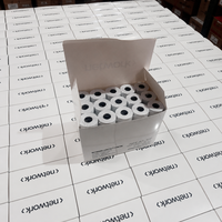 Rouleau de papier thermique pour caisse enregistreuse 57*40mm, qualité supérieure, taille personnalisable pour reçus de caisse de centre commercial, vente en gros directe usine