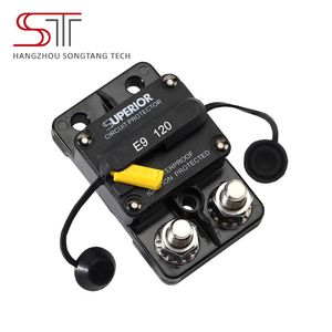 Interruptor de Circuito de CC de Reinicio Manual de 120 Amperios y 48 V CC para Automóviles, Embarcaciones Marinas y Barcos - Product Image 4