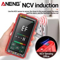 HEDAO AN-683 multimètre tactile haut de gamme aneng 6000 comptes testeur de tension ca/cc outil de courant intelligent