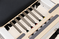 Nouveau modèle 2025 : Reformer Pilates professionnel en aluminium à prix abordable avec demi-tourneuse