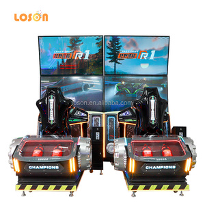 Game Center Operated Indoor Motion Simulator Speed Drive <span class=keywords><strong>3D</strong></span> Tour Super Arcade Electronic Video Car Racing Game Machine à vendre - Product Image 4