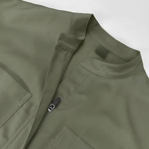 Conjunto de uniforme médico elástico y suave con bolsillos, cómodo para enfermeras y médicos, uniforme médico, mono para mujer. - Product Image 4