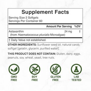 Hot Selling Adult <span class=keywords><strong>Astaxanthin</strong></span> Softgel für die Schönheits pflege Premium Healthcare <span class=keywords><strong>Supplement</strong></span> Cross-Border - Product Image 2