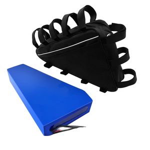 Paquete de Batería Triangular para Bicicleta Eléctrica, 72V 20Ah 3000W, Batería de Iones de Litio en Bolsa para Bicicleta Eléctrica, Bicicleta de Montaña, E-scooter, CE, OEM, Venta al Por Mayor, Personalizable - Product Image 1