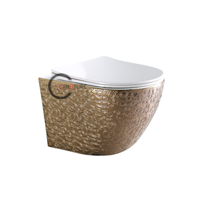 แบบห้องน้ำ โถสุขภัณฑ์ เซรามิกแบบแขวนผนัง โถสุขภัณฑ์จากจีน - Product Image 5