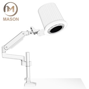 Collecteur de poussière d'ongles MS-S2 haut de gamme Durable en plastique bureau ventilateur allemand éclairage transfrontalier exclusif Salons de manucure liquide carré - Product Image 2