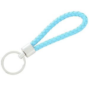 Porte-clés en cuir Xi Peptide, longueur 120 mm, anneau métallique, accessoire pour clés de voiture, style créatif, cadeau - Product Image 2