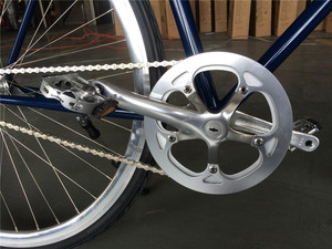 Bicicleta Urbana de Piñón Fijo 700C con Cuadro de Acero CR-MO, Bicicleta de Una Velocidad para Adultos, para Desplazamientos Urbanos, OEM/ODM - Product Image 3