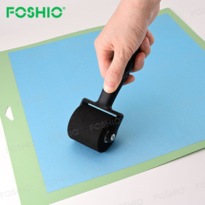 Foshio Multifunktionales <span class=keywords><strong>Tapeten</strong></span>-Installationsset Schwamm-Farbroller Vinyl-Werkzeug - Product Image 4