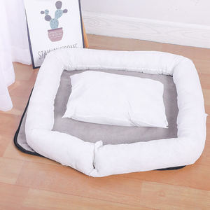 Cama de pana personalizada de lujo para perros, colchón calmante de fábrica de alta calidad, funda lavable, cama para perros - Product Image 6