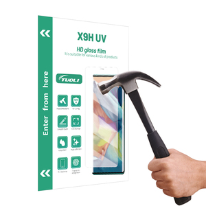 TuoLi CUSTOM logo El <span class=keywords><strong>m</strong></span>ás nuevo cortador de teléfonos inteligentes Protector de pantalla Anti-reflejo Fotocurado UV Película de vidrio de Japón - Product Image 3