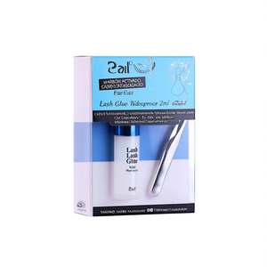 กาวติดขนตาแบบกันน้ำ 2 มล. สำหรับต่อขนตาพร้อมชุดแหนบ - Product Image 2