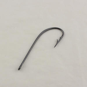 Taiyo高炭素鋼ダブルバーブフィッシュフックロングハンドルアンチバイトストリング付き深海湖ボート釣り用コイ - Product Image 5