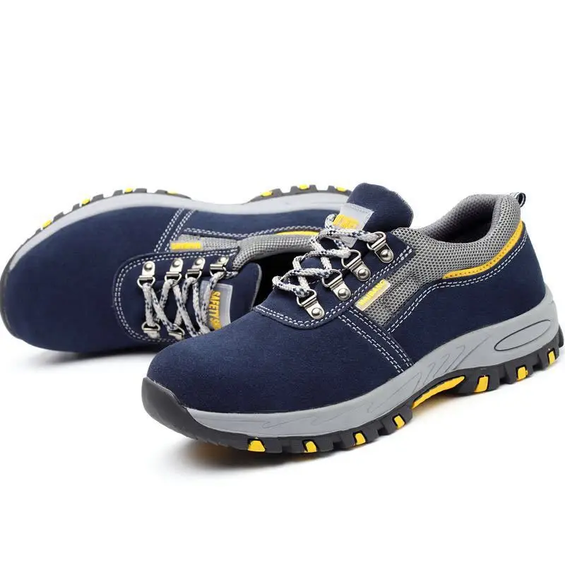 Scarpe Antinfortunistiche Vaultex Victor – Punta Acciaio, Tomaia Pelle – Nere, Misure EU 41-46