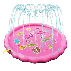 Alfombra de Juego Inflable Personalizada con Rociador de Agua <span class=keywords><strong>para</strong></span> Niños, PVC, Diversión Acuática, Piscina, Juego de Agua <span class=keywords><strong>para</strong></span> Bebés, Alfombra de Juego Inflable con Rociador - Product Image 2