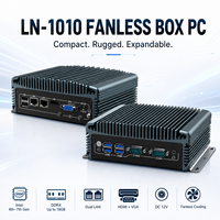 Mini PC sin Ventilador con CPU I3-6005U/I5-6200U/I7-6500U, Doble LAN, Amplio Rango de E/S y Almacenamiento SSD para Kioscos y Control de Pasarelas