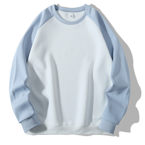 T-shirt à manches longues de marque américaine, nouvelle collection, coupe ample, avec coutures contrastées, idéal pour l'automne, personnalisable avec logo. - Product Image 3